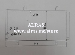 COND/TYT CAMRY 2008-2012 ZILAX